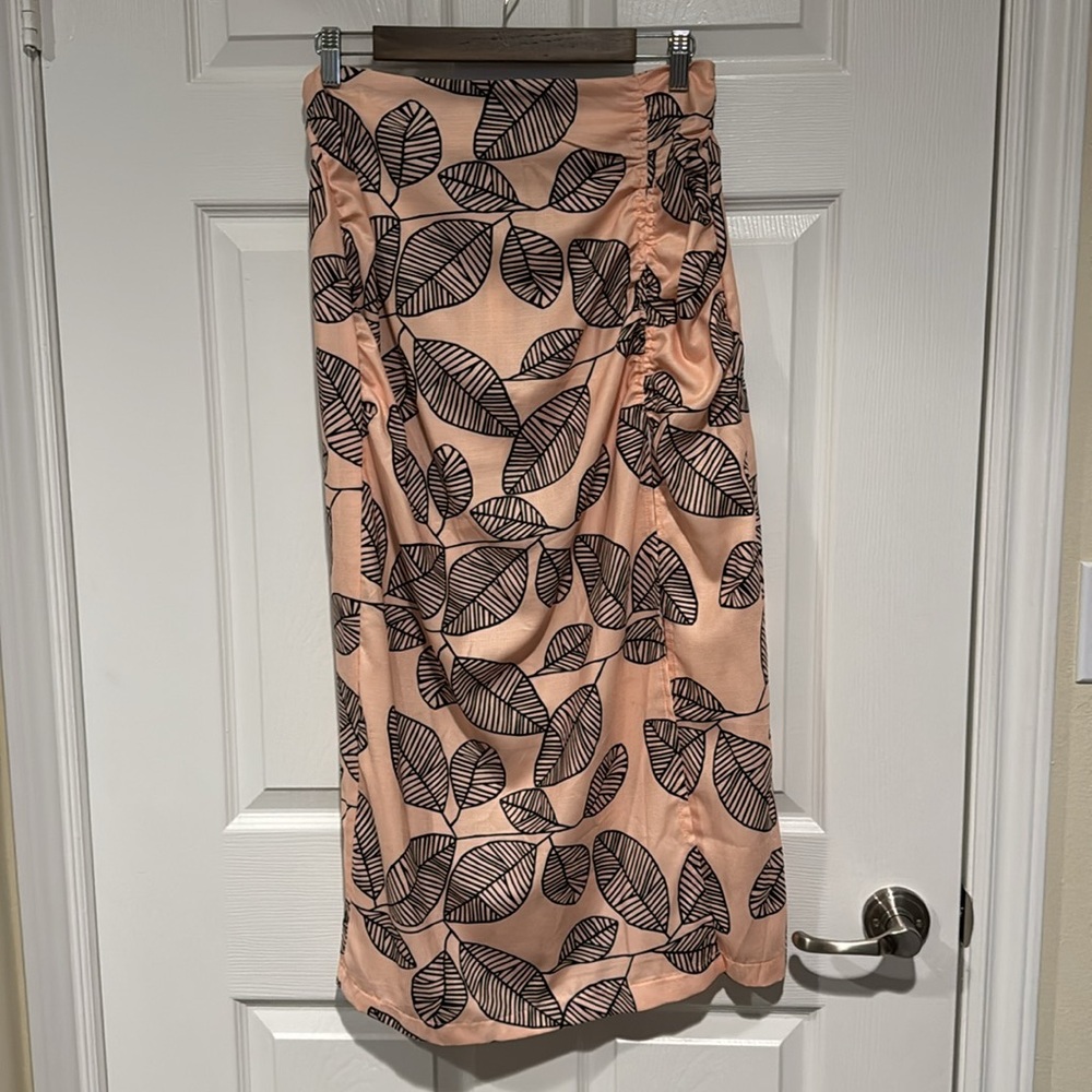 Leaf print 2pc set - Picture 2 of 5